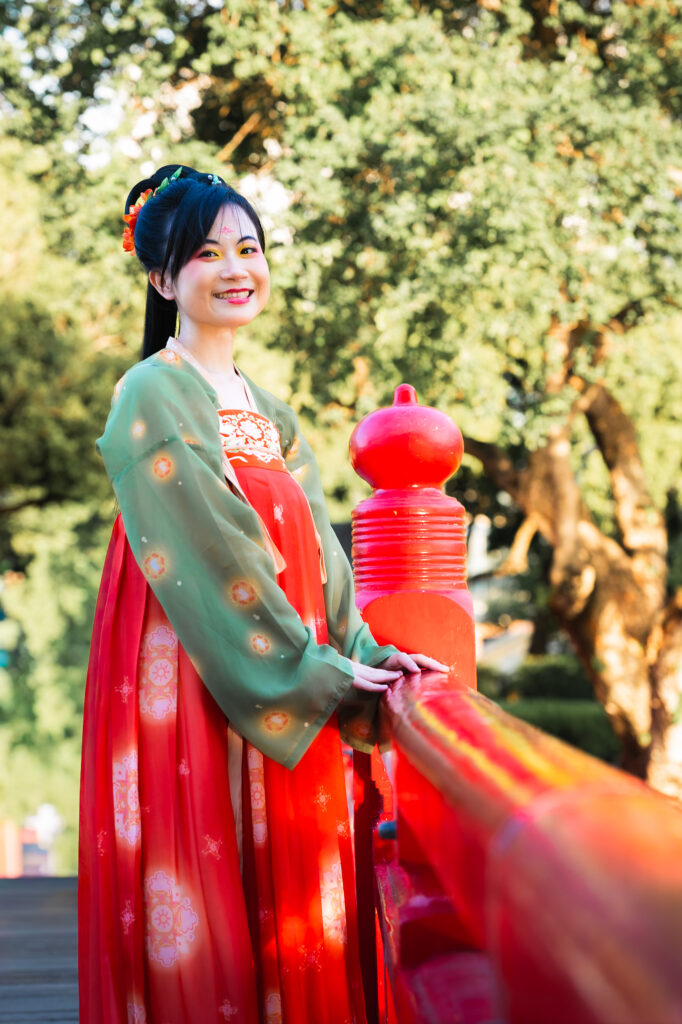 Woman in traditional costume