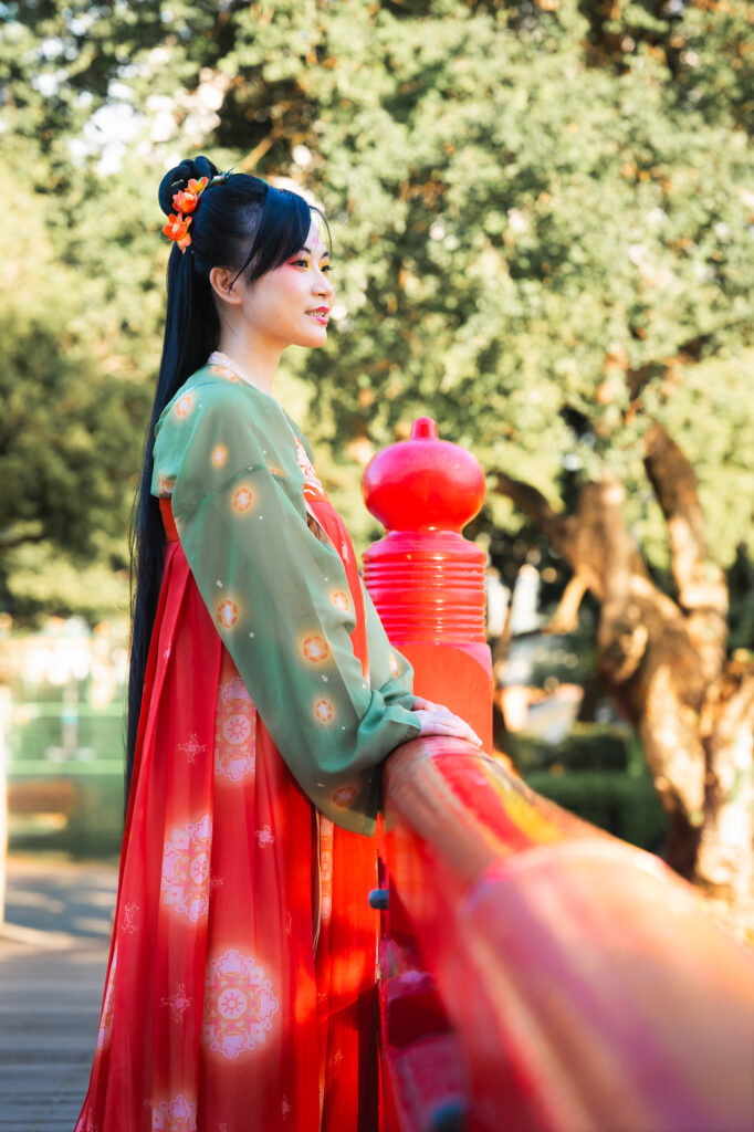 Woman in traditional costume