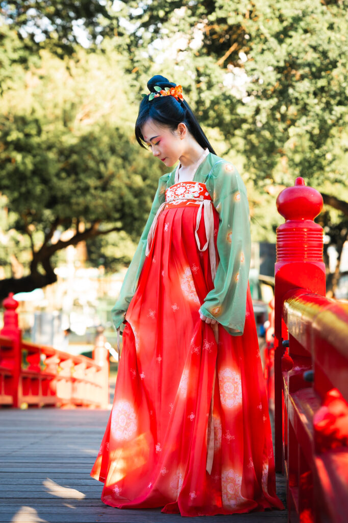 Woman in traditional costume