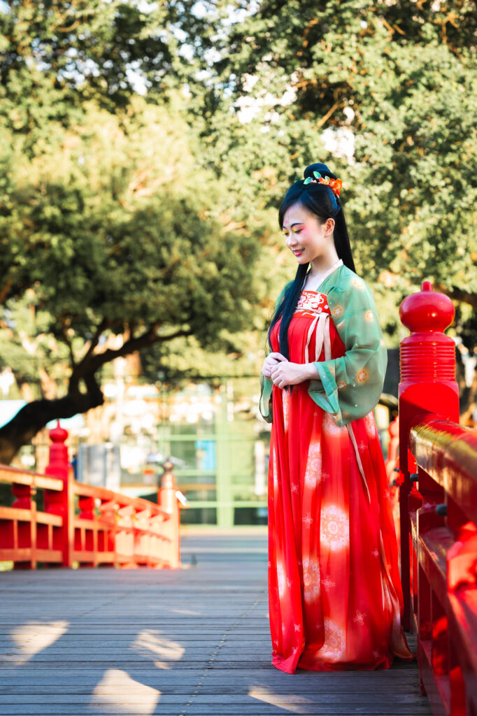 Woman in traditional costume